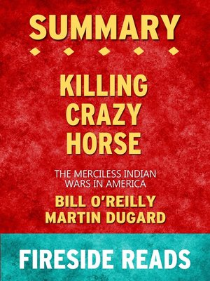 cover image of Summary of Killing Crazy Horse
